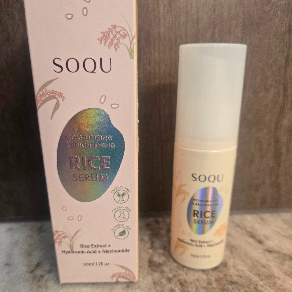 NIB SOQU Rice serum sealed